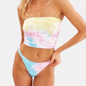 Solid & Striped RE/DONE Venice Top in Tie Dye